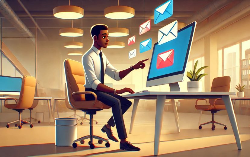 empreinte numérique CO2. Mail. Mailing. Consommation de données