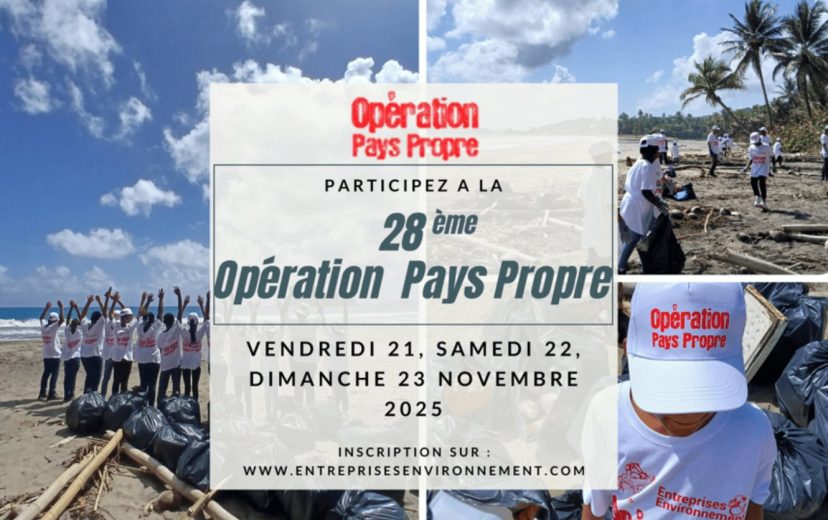 28eme opération de ramassage de déchets avec E&E